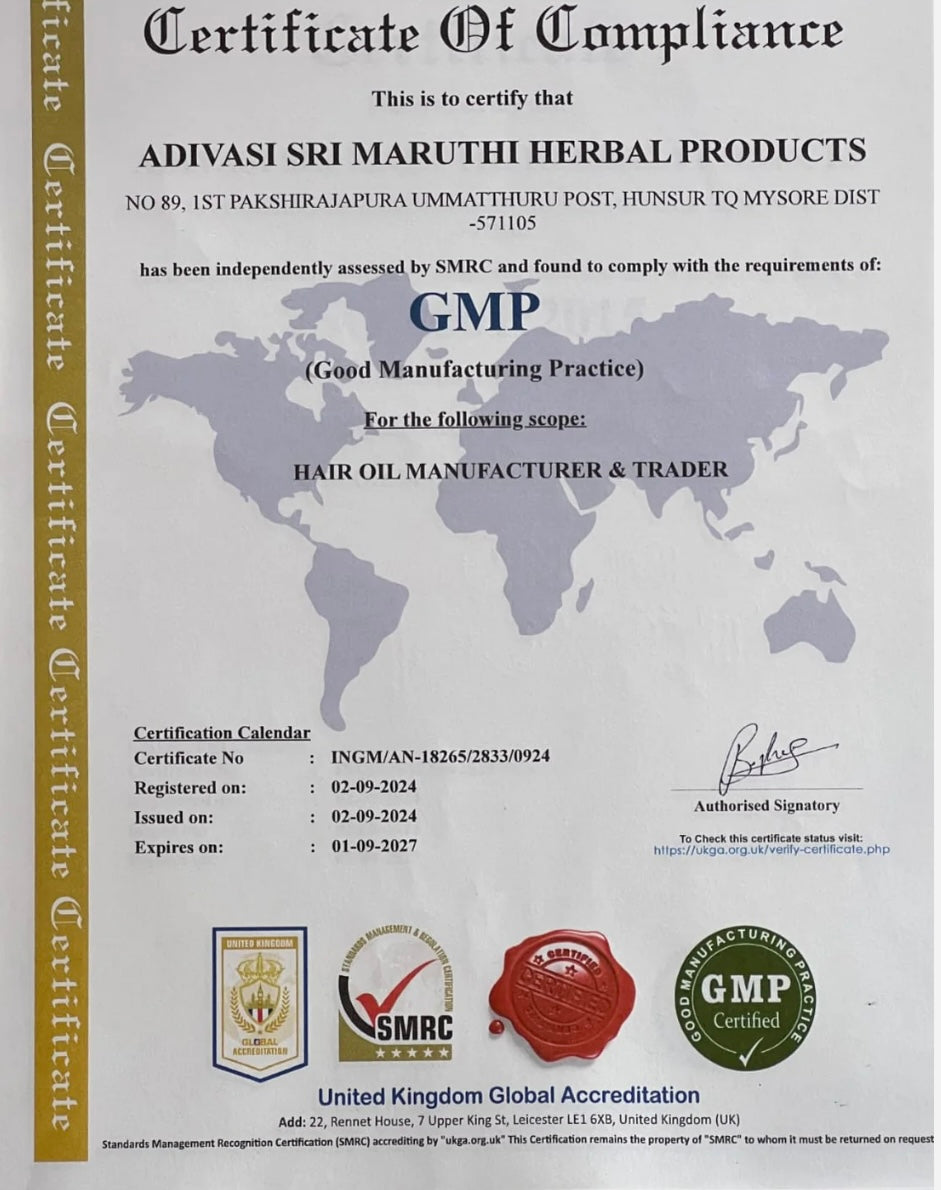 NEELAMBARI ADIVASI HAIR OIL(5.0 โญโญโญโญโญ 16,345 REVIEWS) Globally