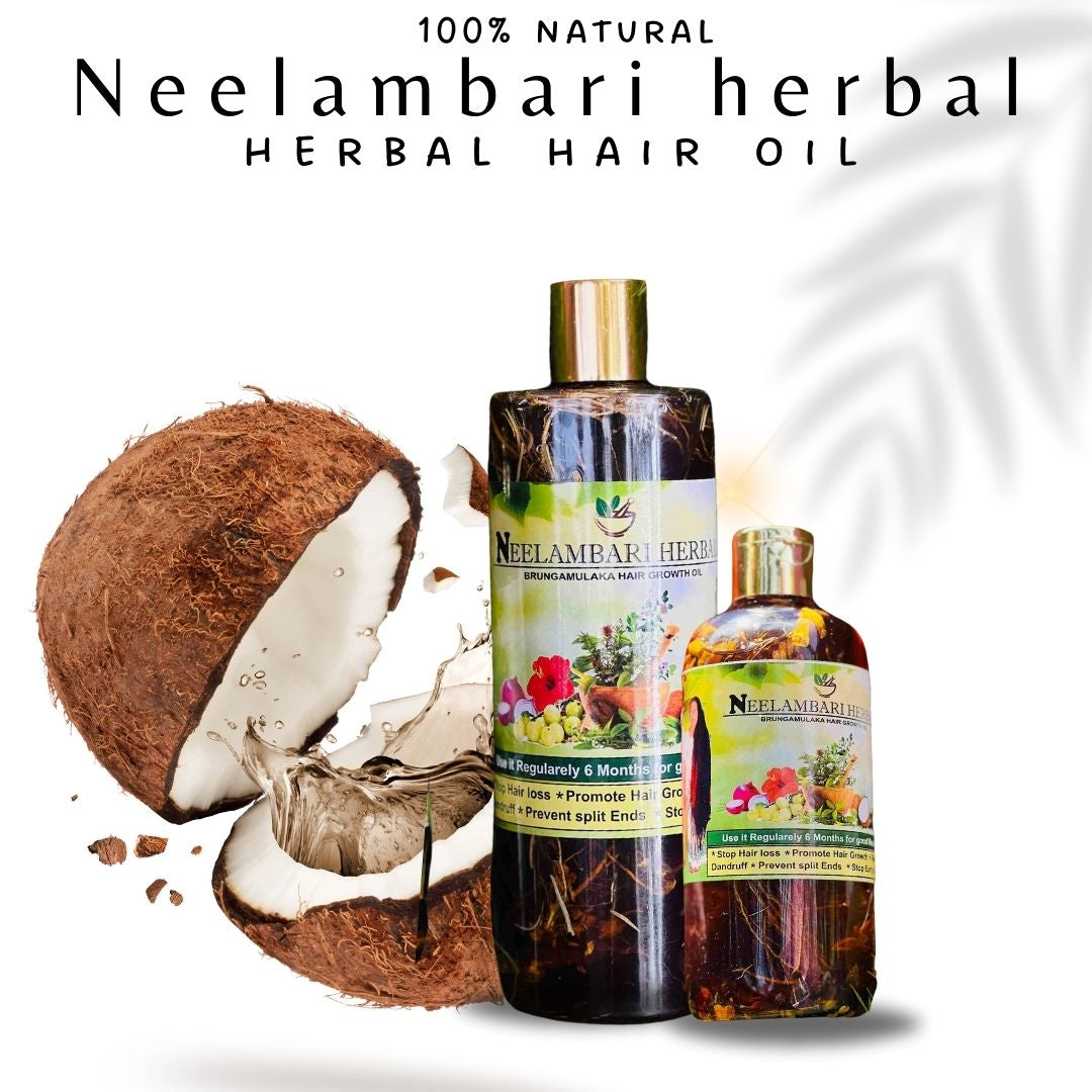 NEELAMBARI ADIVASI HAIR OIL(5.0 โญโญโญโญโญ 16,345 REVIEWS) Globally