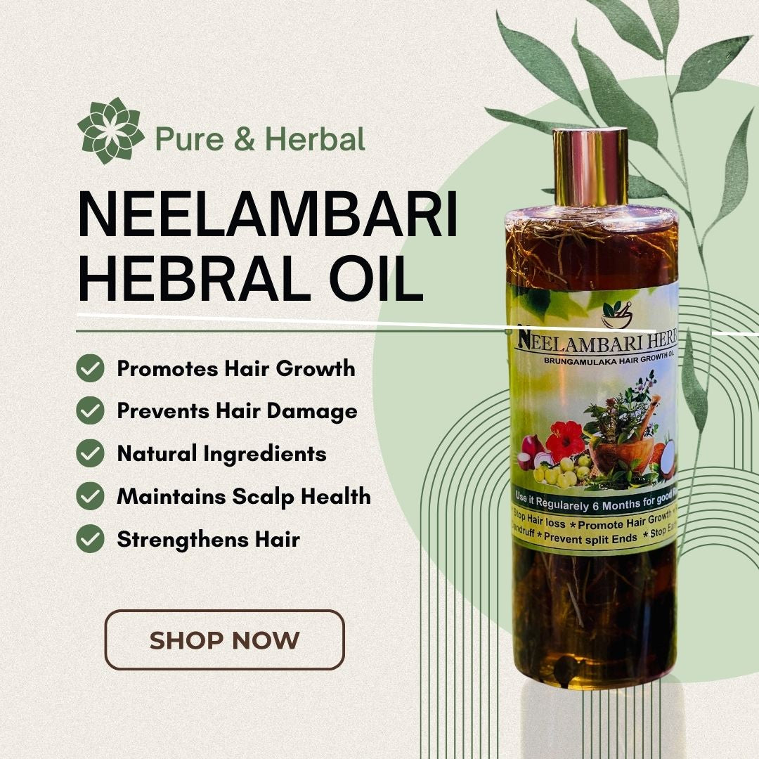 NEELAMBARI ADIVASI HAIR OIL(5.0 โญโญโญโญโญ 16,345 REVIEWS) Globally